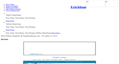 Desktop Screenshot of ericblumrentals.listings4u.com